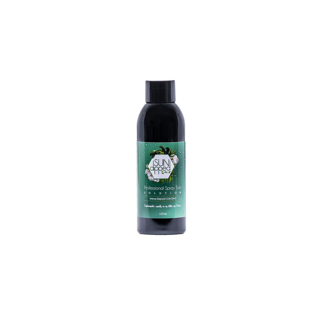 15% Intense Emerald Professional Spray Tan Solution 125ml (Sample Size)