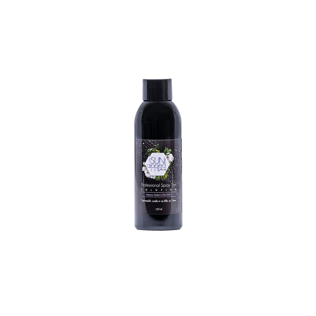 15% Intense Violet Professional Spray Tan Solution 125ml (Sample Size)